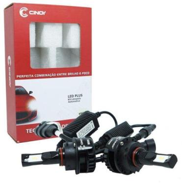 Imagem de Kit Par Lâmpada Super Led Cree Automotiva Farol Carro 8800 Lumens 12V 