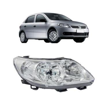 Imagem de Farol Gol Voyage Saveiro G5 2009 10 2011 2012 Foco Duplo - - Importado