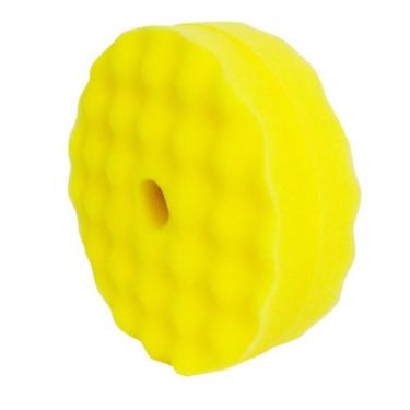 Imagem de Boina de espuma dupla face 6" amarela - Corte moderado - Sigma