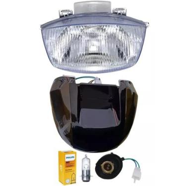 Imagem de Bloco Optico, Lanterna Fume, Lâmpada Philips Biz 100 98 Á 05 - Plasmot