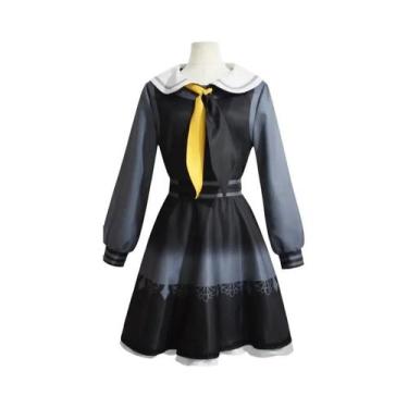 Imagem de Peruca De Cosplay Colorida Feminina Do Anime Project Sekai - Uniforme 