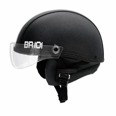 Imagem de Capacete Coquinho Scooter Bike Moto Elétrica Br101 Vision Cristal - BR