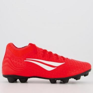 Imagem de Chuteira Penalty S11 Locker Campo - Vermelho, 37