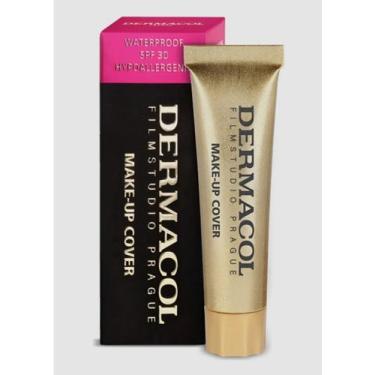 Imagem de Base Dermacol Make-up Cover Mini Alta Cobertura cor 210 13g