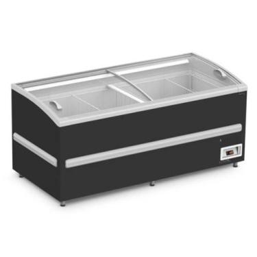 Imagem de Expositor De Ilha Premium 2,10m Refrimate Eipr2100 Preto  220v, 220V