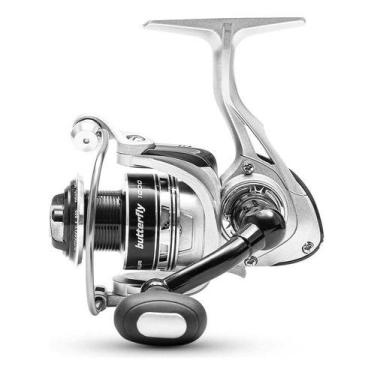 Imagem de Molinete Maruri Butterfly 4000 Fd 3 Rol Drag 10kg Rec. 4.7:1