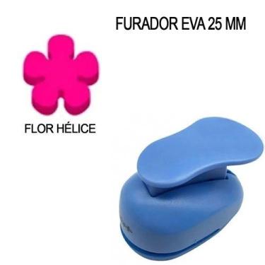 Imagem de Furador Scrapbook Eva Artesanal 25mm Flor Helice Make+
