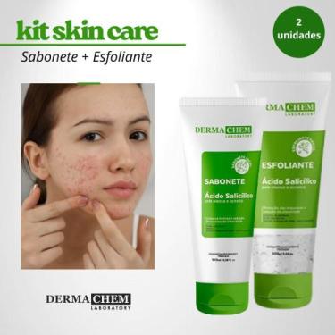 Imagem de Limpeza Facial Sabonete + Esfoliante - Ácido Salicílico Dermachem