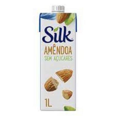 Imagem de Leite Silk Amêndoa sem Açúcares  1l