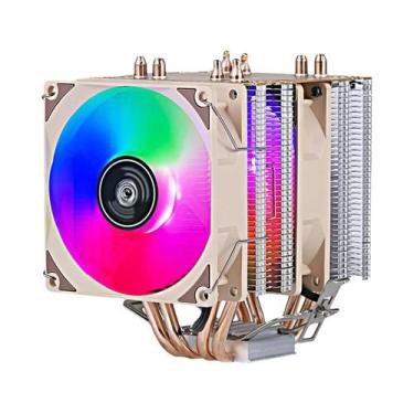 Imagem de Cooler De CPU Com Ventilador De 90mm, Resfriamento a Ar, Torres Duplas
