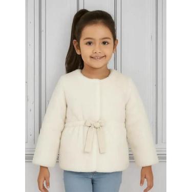 Imagem de Casaco Bebê Pelinho Inverno - Infanti, Branco, 2