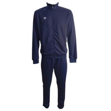 Imagem de Agasalho Umbro Essential Helanca Masculino, M, Marinho
