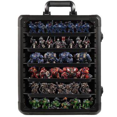 Imagem de Maleta para Miniaturas EcoVibe de Alumínio com 6 Bandejas