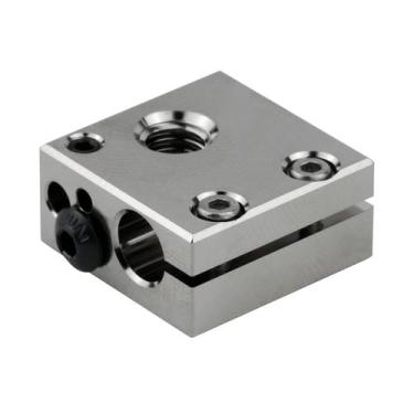 Imagem de Bloco Aquecedor DORUNDEA 20x20x10mm de Cobre Niquelado