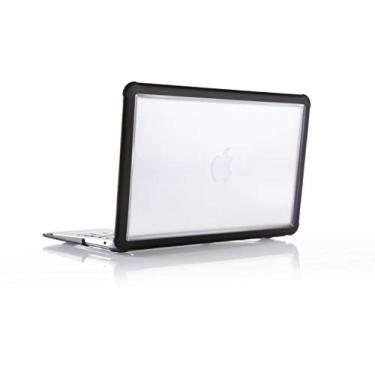 Imagem de STM Capa Dux ultra protetora para MacBook Air de 13 polegadas (M1 e Retina 2020/2018 - A1932/A2179/A2337) - translúcida, resistente, testada contra quedas de especificações Mil-Spec - Preta.