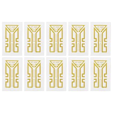 Imagem de ASHATA Adesivo de aumento de sinal de celular, 10 peças, para celular/walkie talkies/campainhas para aumento de sinal para acampamento ao ar livre, elevadores, túneis e montanhas