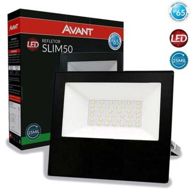 Imagem de Kit 3 Refletor Led 50W Bivolt Luz Verde Prova d' Água Avant