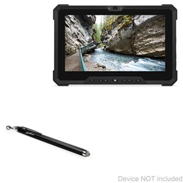 Imagem de Caneta Stylus Dell Latitude 7212 Rugged Extreme para Tablet BoxWave [EverTouch Capacitive Stylus] Caneta Stylus capacitiva com ponta de fibra para Dell Latitude 7212 Rugged Extreme Tablet – Preto
