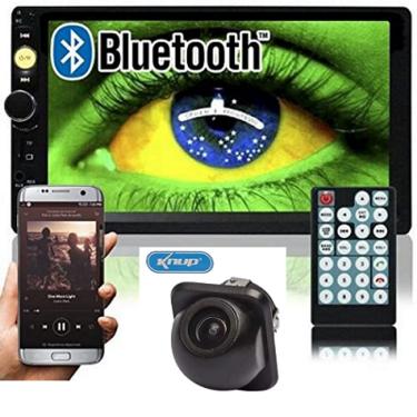 Imagem de Central Multimídia Android Dvd Bluetooth Mais Camera de Ré Usb Fm Mp5