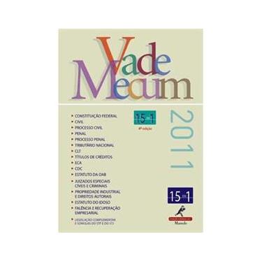 Imagem de Livro - Vade Mecum 2011: 15 em 1