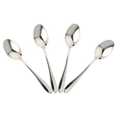 Imagem de Conjunto de Colheres para Chá Inox com 4 Peças - A/CASA