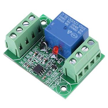 Imagem de Annadue Módulo de relé de circuito, placa de circuito bistable DC 12 V canal único de controle de relé, módulo de controle de relé, placa de circuito bistável