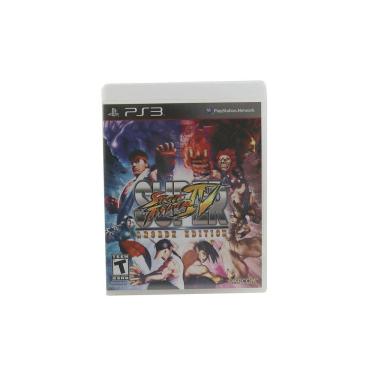 Jogo PS3 Super Street Fighter Iv Arcade Edition Lacrado - Black Games