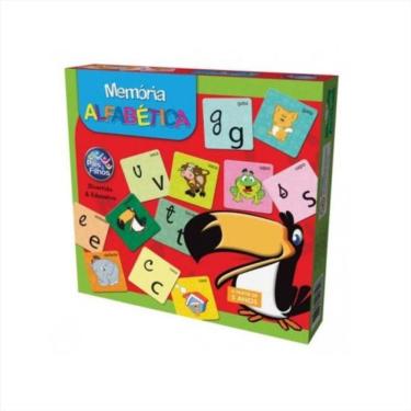 Imagem de Jogo Da Memória Alfabética Pais E Filhos 54 Peças - 96342