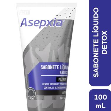Imagem de Asepxia Detox Sabonete Líquido Antiacne Pele Mista 100ml