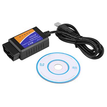 Imagem de Cabo de diagnóstico, conector USB do carro V1.5 OBD2 scanner de interface de cabo de diagnóstico para Benz Citroen
