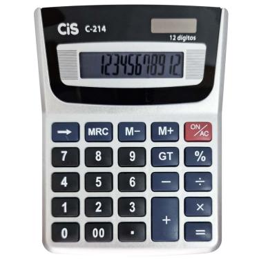 Imagem de Calculadora de Mesa Cis C-214 12 Dígitos 1036469