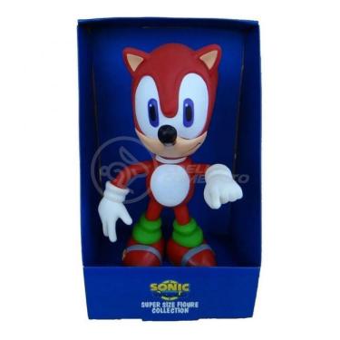 Imagem de Boneco Action Figure Knuckles The Echidna Articulado 23cm