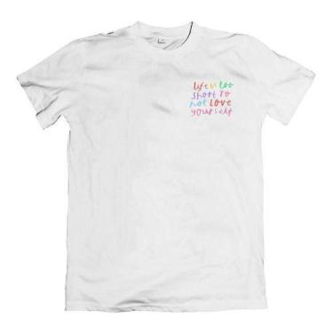 Imagem de Camisa Life Is Too Short To Not Love Yourself - Hippo Pre