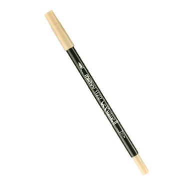 Imagem de Uchida Marcador de ponta extra fina Marvy Le Plume II com ponta dupla, suprimentos de arte, bege