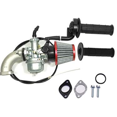 Imagem de munirater Carburador e coletor de admissão, filtro de ar e cabo de substituição para Honda XR70R 1998-2003