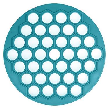 Imagem de OFXDD Forma plástica de bolinhos russos - Molde de plástico para ravioli e fabricante russo de pelmeni - Molde de bolinhos