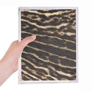 Imagem de Caderno de design abstrato de penas de veado diário de folhas soltas recarregáveis