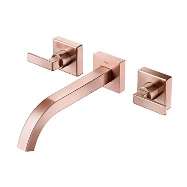 Imagem de Torneira Misturador Docol Stillo 832469 de Parede Cobre Escovado