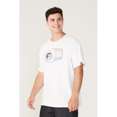 Imagem de Camiseta Fatal Plus Size Estampada Off White