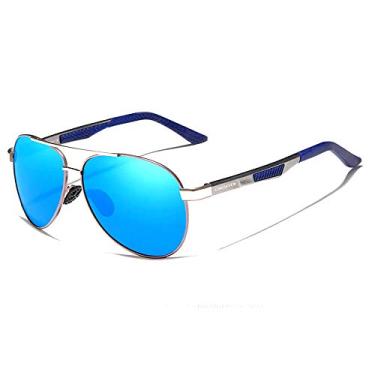 Imagem de Óculos de Sol Masculino Kingseven Design Aviador com Proteção Polarizados UV400 N7720 (C3)