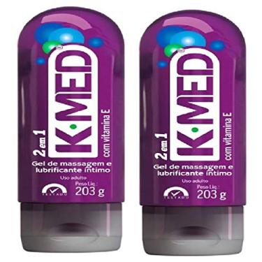 Imagem de K-med 2 em 1 lubrifica aquece prazer 203g