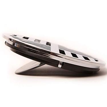 Imagem de Ralodengue Redondo ABS (150 mm, Cromado)