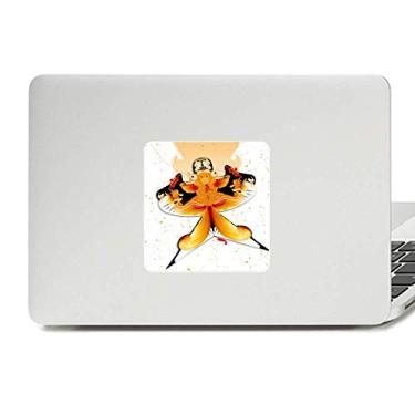 Imagem de Adesivo de vinil com padrão de pipa de cultura tradicional chinesa para laptop decoração de PC