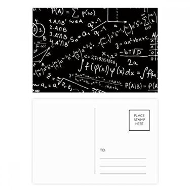 Imagem de Seeking Limits Formulas Science Calculus conjunto de cartões postais de aniversário cartão de agradecimento