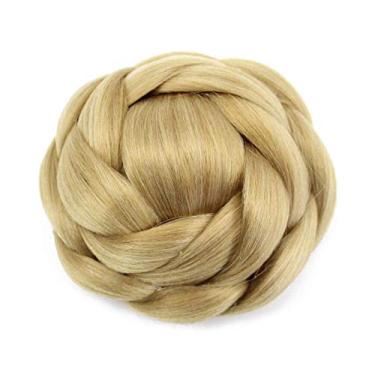 Imagem de Cabeça para trás Suporte de cabelo grande com coque trança peruca rabo de cavalo, 2005#