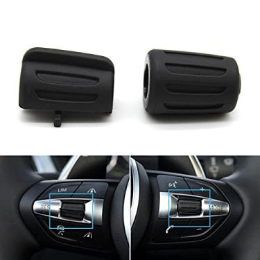 Imagem de TTOILS Botão de botão de controle de chave de volante multifuncional para BMW 3 4 5 GT 6 7 Series F30 F35 F34 F36 F10 F11 F12 F07 F01 F02
