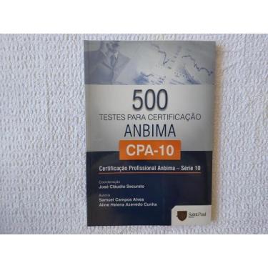 Imagem de 500 Testes Para Certificação Anbima-Cpa-10 - Saint Paul