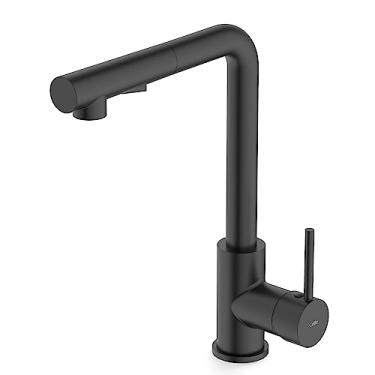 Imagem de Monocomando de Mesa para Cozinha com Bica Extraível "L" com 2 funções Gourmet Celite