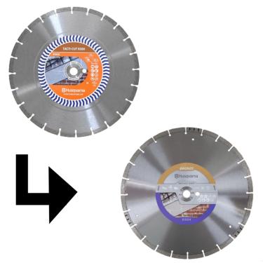 Imagem de Disco Corte Diamantado 350Mm Husqvarna Tacti-Cut S50h K760