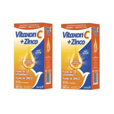 Imagem de Kit 02 Vitamina C Com Zinco Gotas 20ml - Vitaxon - Airela